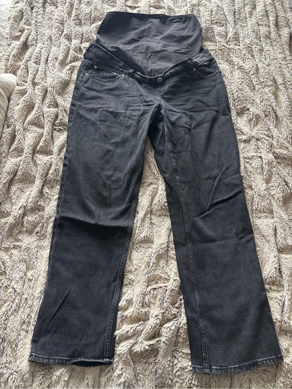 Abercrombie & Fitch Black Straight Jeans